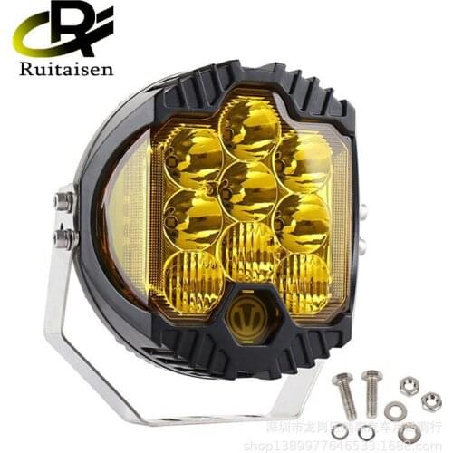 Car 7-inch 90W work light, high-brightness spotlight, LED work light, off-road modified car light