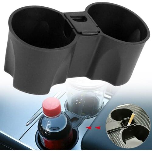 Car Water Cup Holder Car interior Accessories Armrest Box Place Auto Water Cup For Tesla Model 3 Y 2021