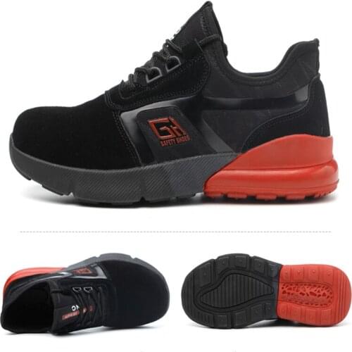 New Men Women Plus Size Outdoor Steel Toe Cap Work Safety Boots Shoes Men Brand Designer Army Puncture Proof Military Boots