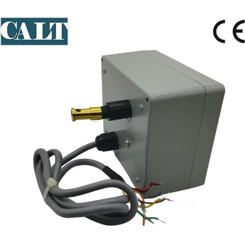 CALT 1000mm stroke push pull incremental draw wire encoder with Dustproof and waterproof metal protective case