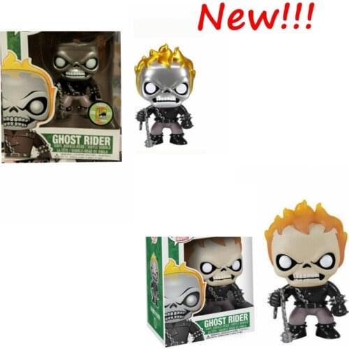 Ghost Rider 18# Action Figures 10cm Pvc Model Doll Collection Toys for Children Christmas Birthday Gifts