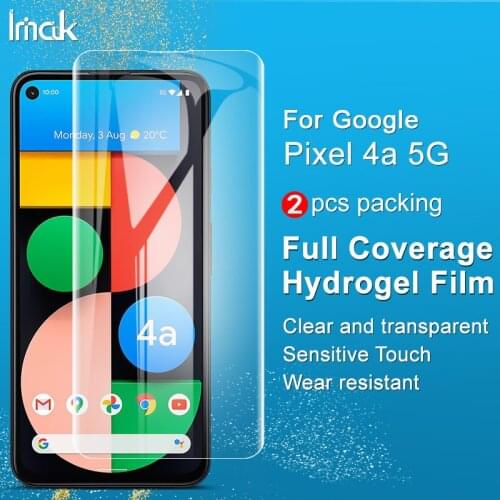 IMAK Hydrogel III 3 Film For Google Pixel 4a 5G Screen Protector Full Coverage Front Protective film Not Glass