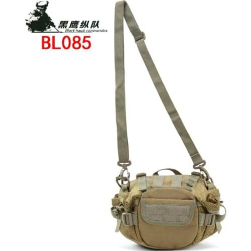 Camouflage bag one shoulder slant cross multi function tactical sports bag outdoor one shoulder bag mens Oxford