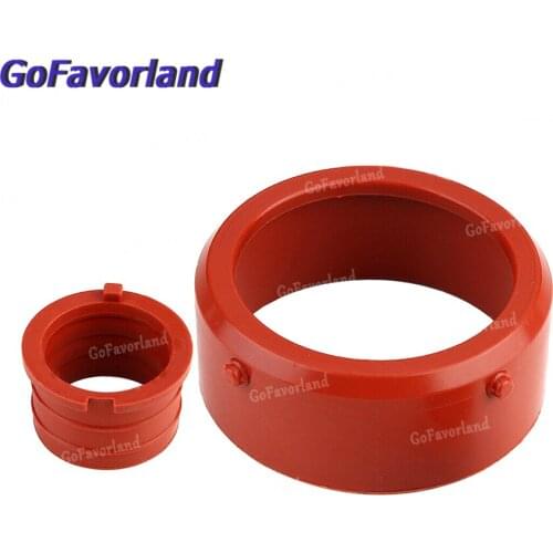 Red Engine Breather Turbo Intake Seal Kit A6420940080 For Mercedes OM642 Engines