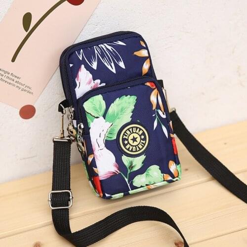 Summer Womens Crossbody Bag 2021 New Mobile Phone Bag Sports Arm Bag Fashion One Shoulder Messenger Zero Phone Bag Stall Source
