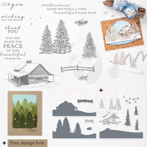 Nature Metal Cutting Dies and Stamps for Scrapbooking Album Paper Cards Decorative Crafts Embossing Folder Card Album Stamp Dies