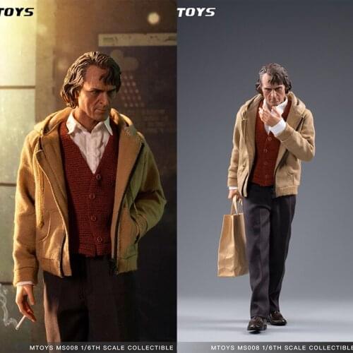 MTOYS MS009 MS008 1/6 Clown Jacquen Casual Edition Set Clown 2019 Movie Original Costume Soldier Model In Stock