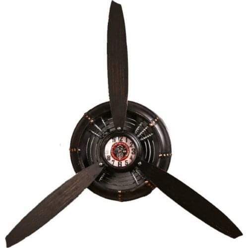 American industrial style wall decoration wrought iron propeller wall hanging shop personality decorative wall pendant LX110220