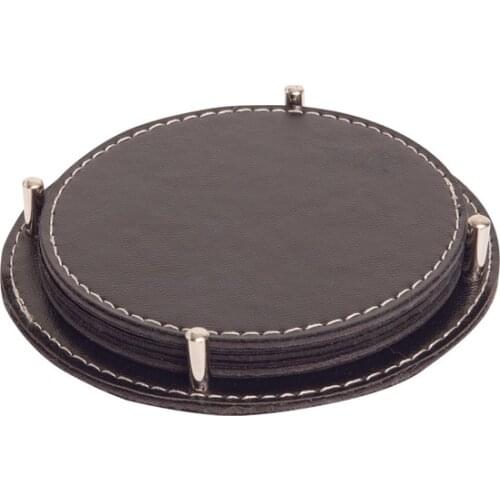 Nev AVM 4'lü Leather Coaster decorative objects Декоративные элементы Objetos decorativos