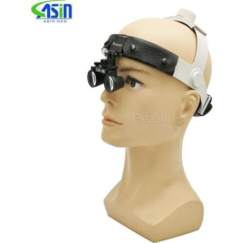 NEW ARRIVAL free shipping 2.5 x headset Dental Loupe magnifier Head wear surgical loupes high quality adjustable angle easy use
