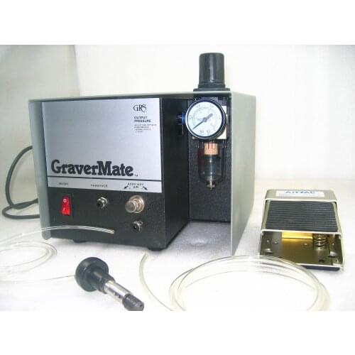 Pneumatic Jewelry Engraving Machine Single Ended Graver mate Graver Tool Jewelry Engraver te
