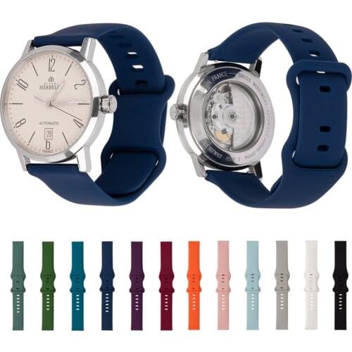 20mm 22mm Silicone Strap for Samsung Galaxy Watch Active 2 40mm 44mm Watchband Gear S3 Band Replacement Bracelet for Huawei Gt2