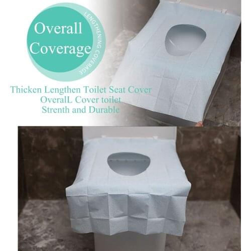 10PCS Disposable Toilet Seat Covers Toilet Paper Mat Eco-friendly Travel Portable Bed Sheets Waterproof Disposable BedSheet