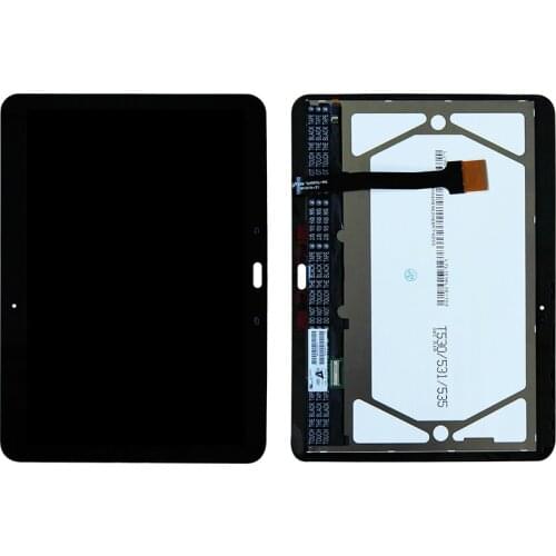 For Samsung Galaxy Tab 4 10.1 SM-T530 T531 T535 T530 Touch Screen Digitizer Glass Lcd Display Assembly with Frame Free Shipping