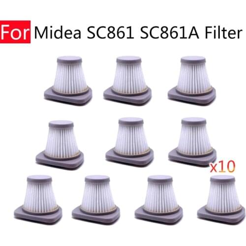 For Midea SC861 SC861A Spare Parts Accessories Replaceable Hepa Filter Core Kit Smart Home Handheld Robot Vacuum Cleaner