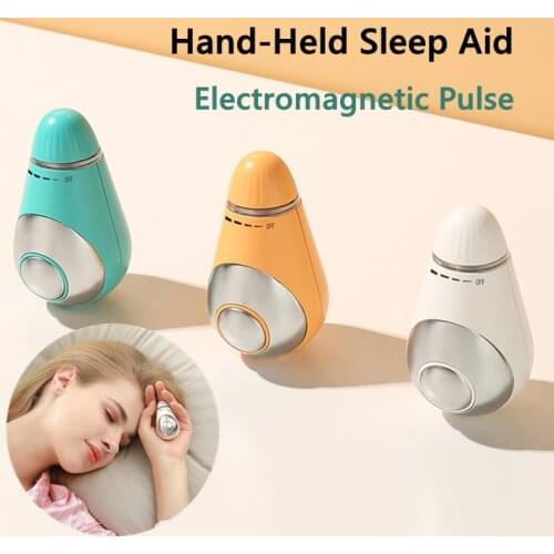 Hand Hold Relaxation Treatment Relieve Anxiety Promoting Sleep Massage Hypnosis Device Health Care Microcurrent Sleep Instrument