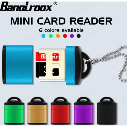 Banolroox Micro SD Memory Card Reader for Memory TF card SD Card reader mini flash usb memory card reading Quality Assurance