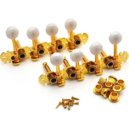 1 Set Mandolin Machine Heads Tuners Tuning Keys Pegs for Mandolin Instrument Golden R/L