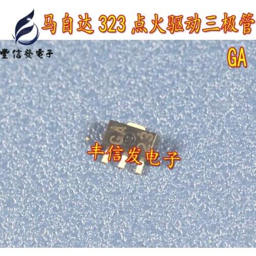 10PCS/LOT GA SOT89 driver transistor For Ma-zda 323 Fumeilai car computer board ignition chip