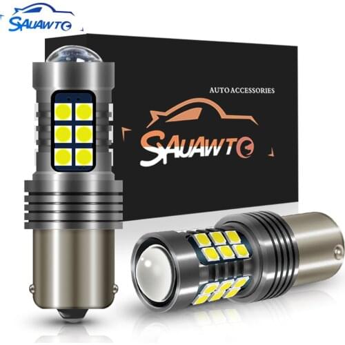 2x For Lexus SC430 GX460 GX470 LS460L LS460 LS430 IS300 IS200 NX300h LX470 1156 BA15S P21W LED Bulb Auto Car Brake Reverse Light