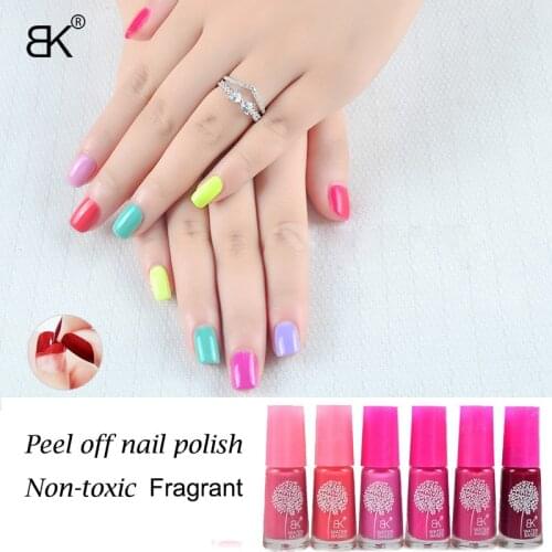 7ML Non-Toxic Peel Off Nail Polish Kids Water Based Fragrant