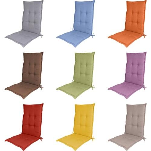 9 Colors Home Textile Garden Chair Cushion Non-slip Sponge Core Filling Cushion Seat Cover Mat Protector