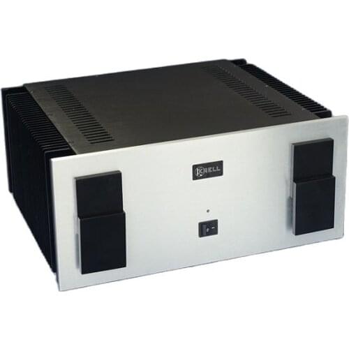 A50 KRELL 50W Aluminum Class A Power Amplifier Chassis AMP Enclosure 480 *224*390mm (Suitable for KRELL50W Class A circuit)