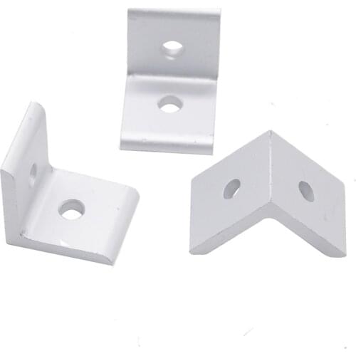 HOT sale 2020 angle aluminum connector 90 Degree bracket fastener EU standard 20/30/40 series Aluminum Profile Accessories