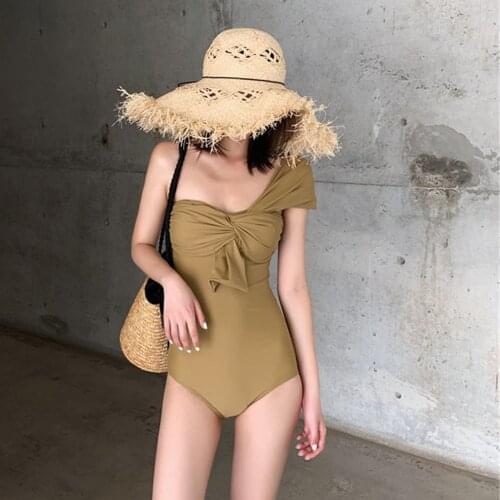 Anjouracy Gold Swimwear