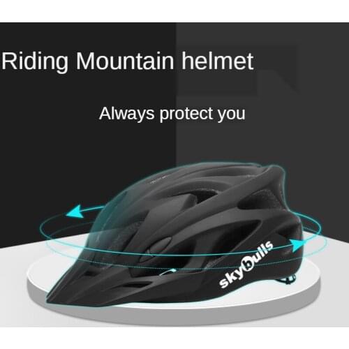 One-piece Bicycle Mountain Helmet Outdoor Sports Bicycle Riding Helmet Cycling Helmet