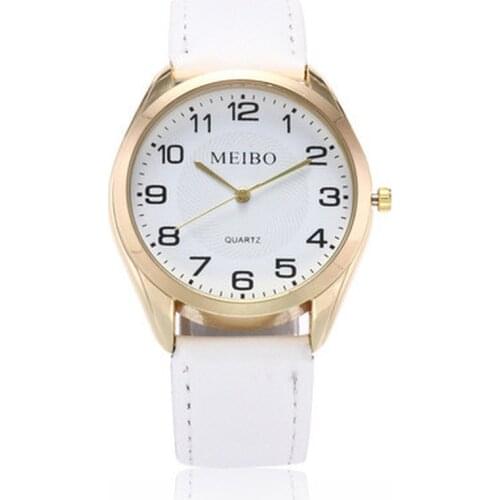 Classic Women Vintage Quartz Watches Arabic Number Ladies Fashion Easy Reading Wristwatch Female Clock Womens Watches