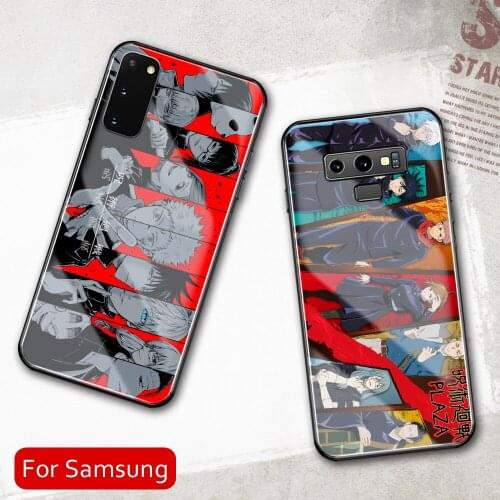 Cartoon Anime Jujutsu Kaisen Phone Case for Samsung A50 A60 A70 A31 A51 A71 A81 A91 4G 5G A50S A70S M40 M80S