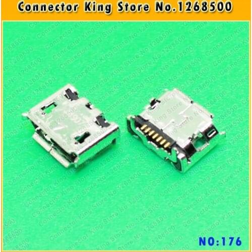 ChengHaoRan 10PCS Data Dock Connector Charging Port Replacement For Samsung Galaxy Sii S2 I9100,MC-176