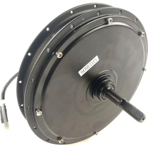 SOMEDAY 48V 500W Rear Rotate Direct Drive Motor E-bike Brushless Non-gear Hub Motor Electric Bicycle Motor