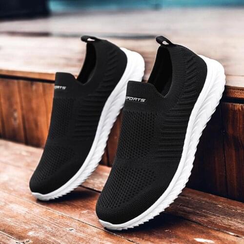 Summer Knit Womens Summer Sneakers Socks Women Sports Shoes 2020 Running Shoes Woman Sport Shoes Black Footwear Snickers D-424