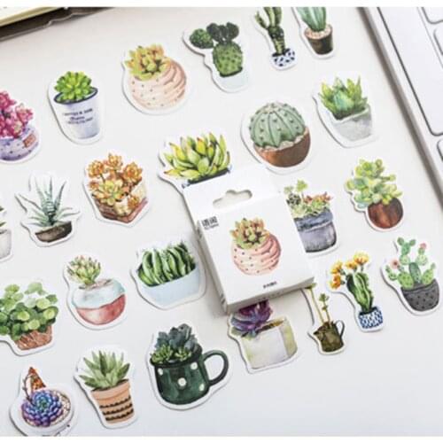 Retro multi flesh mini paper diary sticker Scrapbooking Decoration label 1 lot = 1 pack = 50 pcs