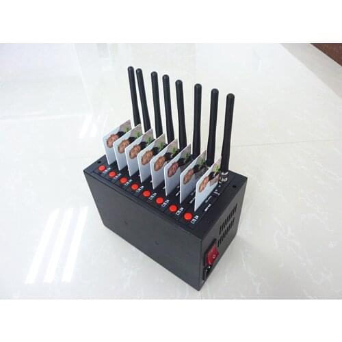 8 port modem pool with wavecom Q2303 module SMS&MMS Dual-band USB