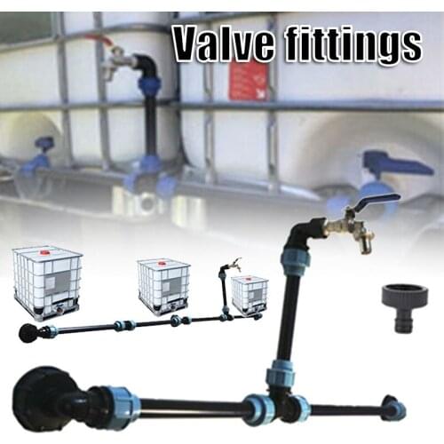 IBC Tank Connection Set High-quality Tons Of Drums Heightening Extension Tools for IBC Rainwater Tanks Rain Barrels JDH88