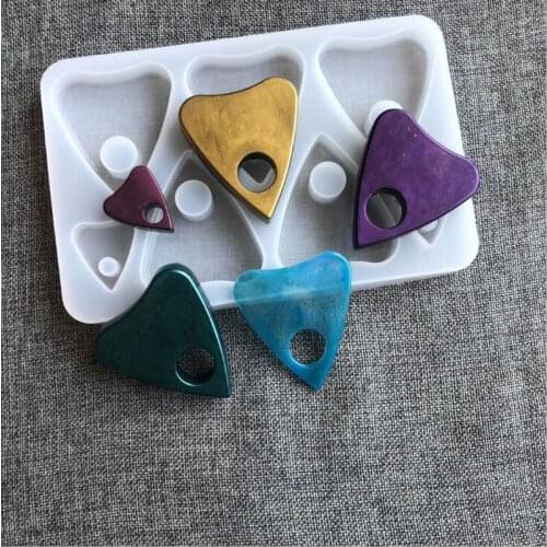 Handmade Pendant Silicone Resin Casting Molds Keychain Necklace Mold Jewelry Making Tools Art Crafts for resin