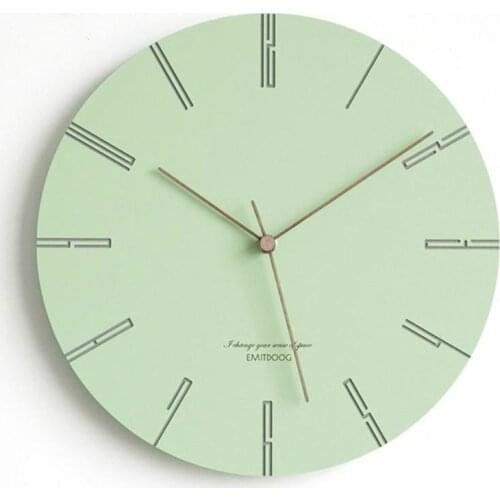 Nordic Clocks Modern Design Minimalist Wall Clock Living Room Decoration Hanging Wall Watches Home Decoration Accessories reloj