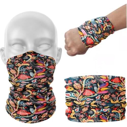 Japanese Style Sport Women Windproof Head Scarf Fashion Climbing Fishing Compression Bandana Multifunctional Seamless Neck Scarf