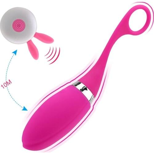 Bullet Vibrator Vibrating Egg G-spot Vibrator Clitoris Stimulate Wireless Remote Control Jump Egg Vibrator Sex Toys for Women