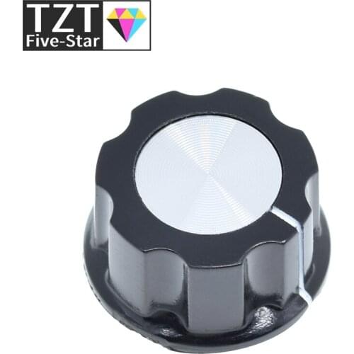 TZT MF-A03 RV24YN20S Potentiometer Knob Cap Inner 6.4mm Rotary Switch Bakelite Knob WH118 WX050 Potentiometer Switch