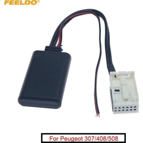 10Pcs Car Audio Bluetooth Receiver Aux Adapter For Peugeot 307/408/508 Citroen C-Triomphe C2 C5 Radio Module Bluetooth Aux Cable