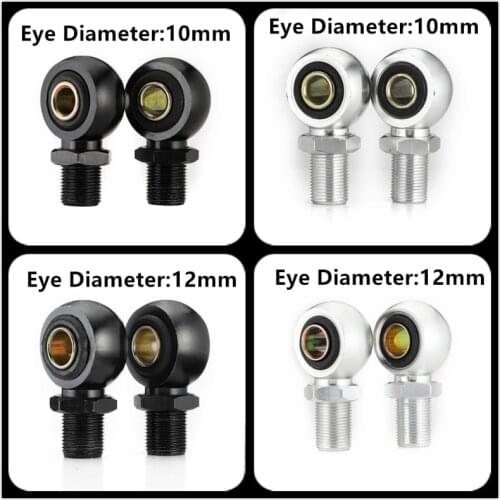 Eye Diameter 10mm 12mm Copper Rings Motorcycle Accessories Air Shock Absorber Rear Replace Adapter U Fork End Head D10