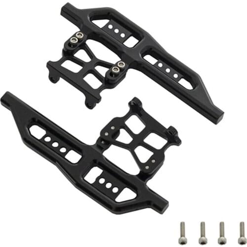 For Axial SCX24 90081 AXI00001 1/24 RC Crawler Car Metal Side Pedal Slider Frame Treadle Upgrade Parts Accessories