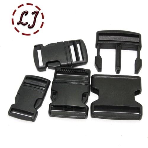 Hot sale Webbing Dual Adjustable Arched Buckle for Luggage Hiking Camping Bags backpack buckles black white 25mm/32mm/36mm/50mm