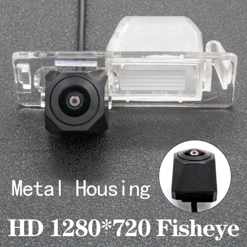 HD 1280*720 Fisheye Metal Housing Car Reversing Rear View Camera For Chevrolet Aveo MK2 Chevy Sonic Chevy SS Cruze Hatchback
