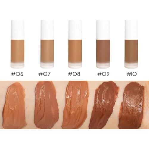 New Makeup Organic Full Coverage Waterproof Natural Concealer Private Label Liquid Foundation Wholesale Cosmetics No Logo