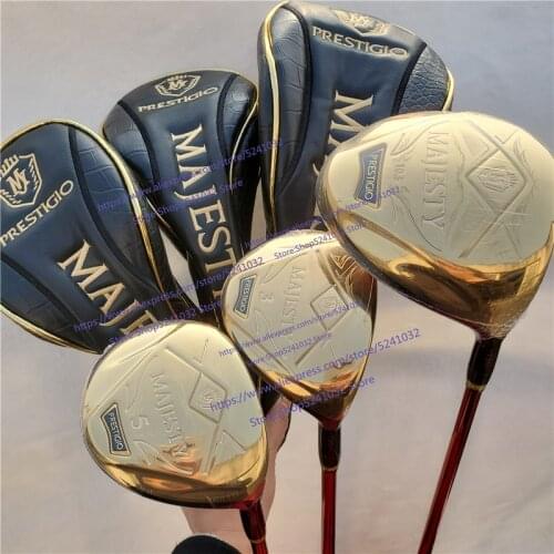 New men Golf clubs Maruman Majesty Prestigio X (P10) Golf Driver+Golf wood Graphite shaft R/S flex